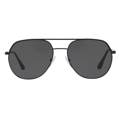 prada prada pr55us 1ab5s0 black pr55us pilot sunglasses for women|Prada PR 55US 1AB5S0 .